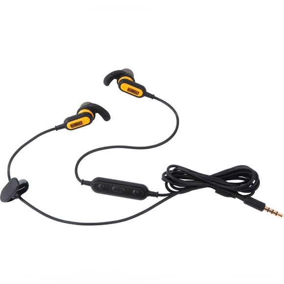 Dewalt Jobsite Plug-in Earphones - Picture 4 of 6